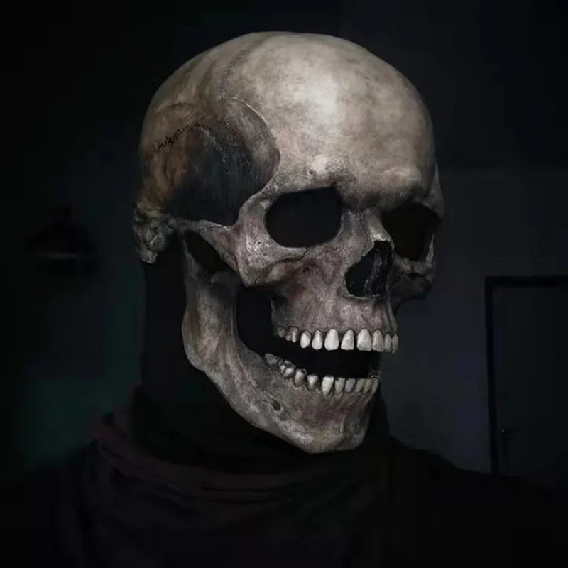 Halloween Horror Adult Full Head Skull