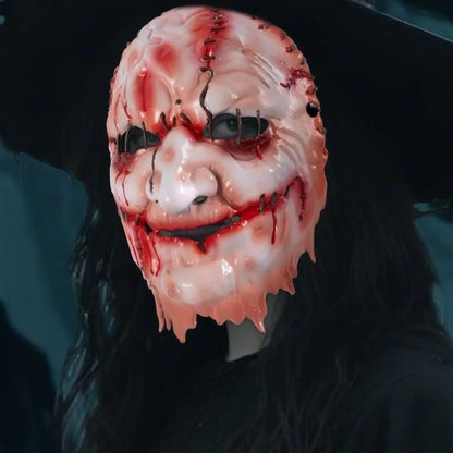 Blood Scar Halloween Witch Mask