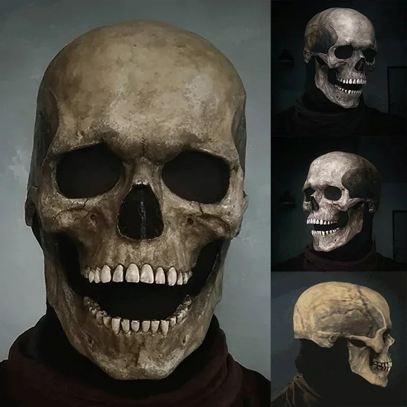 Halloween Full Head Skull Mask 3D