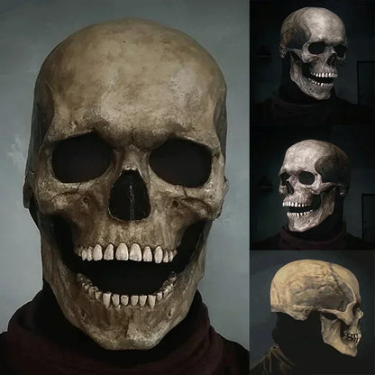 Halloween Full Head Skull Mask 3D