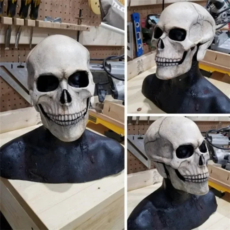 Halloween Horror Adult Full Head Skull