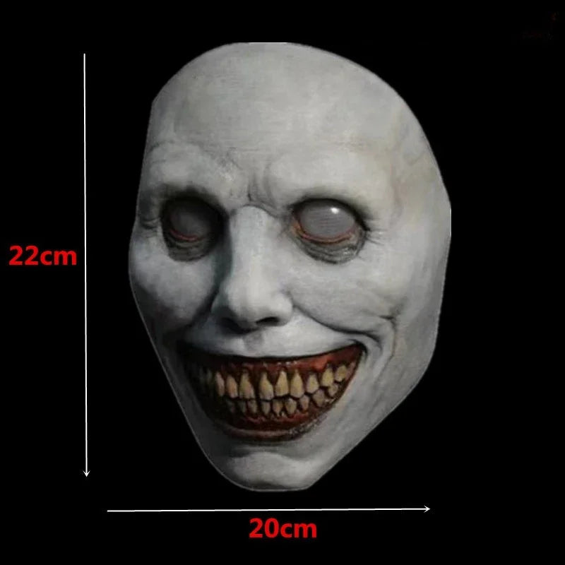 Halloween Creepy Mask Smiling Demons Horror Face Masks The Evil Cosplay Props Party Masquerade Clothing Accessor Halloween Mask