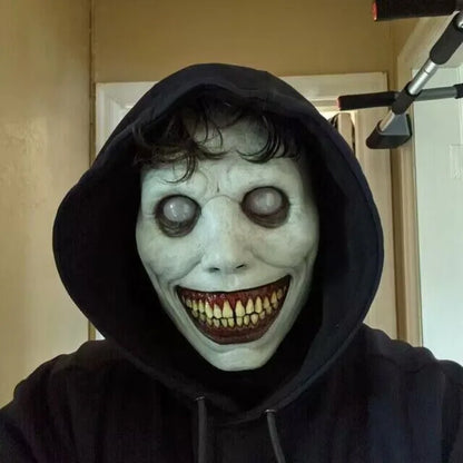 Halloween Creepy Mask Smiling Demons Horror Face Masks The Evil Cosplay Props Party Masquerade Clothing Accessor Halloween Mask