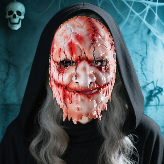 Blood Scar Halloween Witch Mask