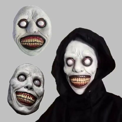 Halloween Creepy Mask Smiling Demons Horror Face Masks The Evil Cosplay Props Party Masquerade Clothing Accessor Halloween Mask