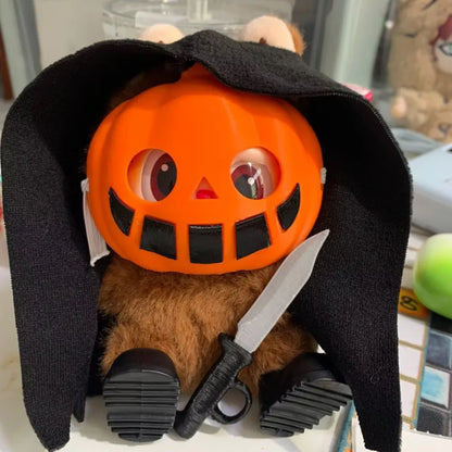 Halloween prank mask - a terrifying costume set with scary outfits, suitable for party funny horror role-playing accessories.