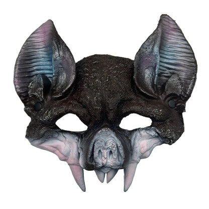 2025 Vampire Scary Halloween Masks Creepy Carnival Props Evil Cosplay Masks Halloween Bat Mask Bat Face Cover Mardi Gras Mask