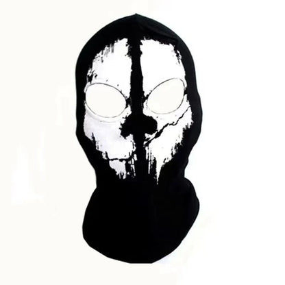 Halloween new mask Black Mask Balaclava Beanies Hats Men Ghost Skull Full Face Warmly Mask Hood Beanie Ggorros Hombre Casquette