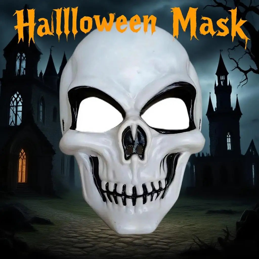 Halloween Skull Mask Halloween Mask Bar Dance Scary Scary Mask Fright Props Devil Devil Mask For Halloween Decoration